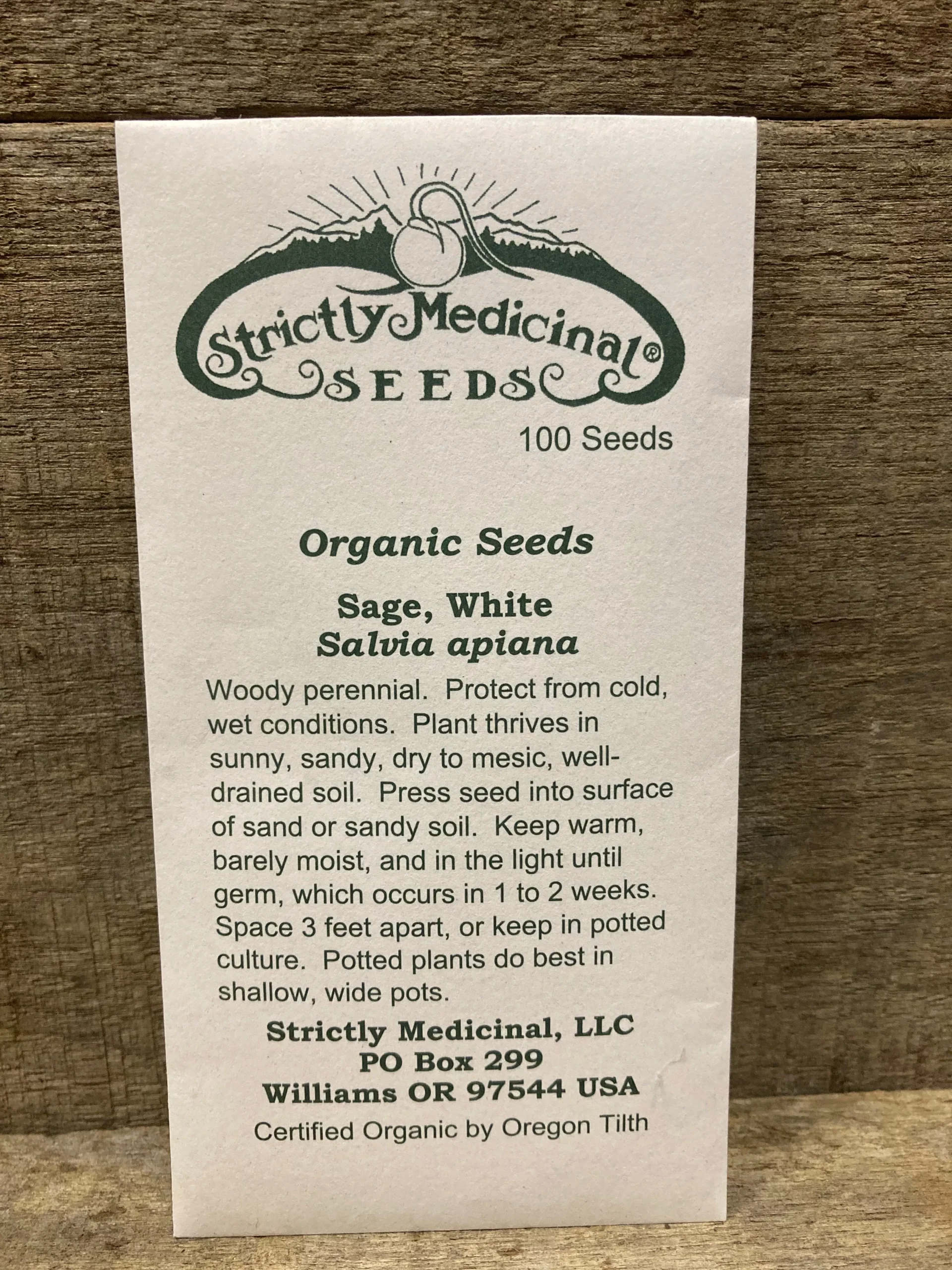 Seeds Sage, White