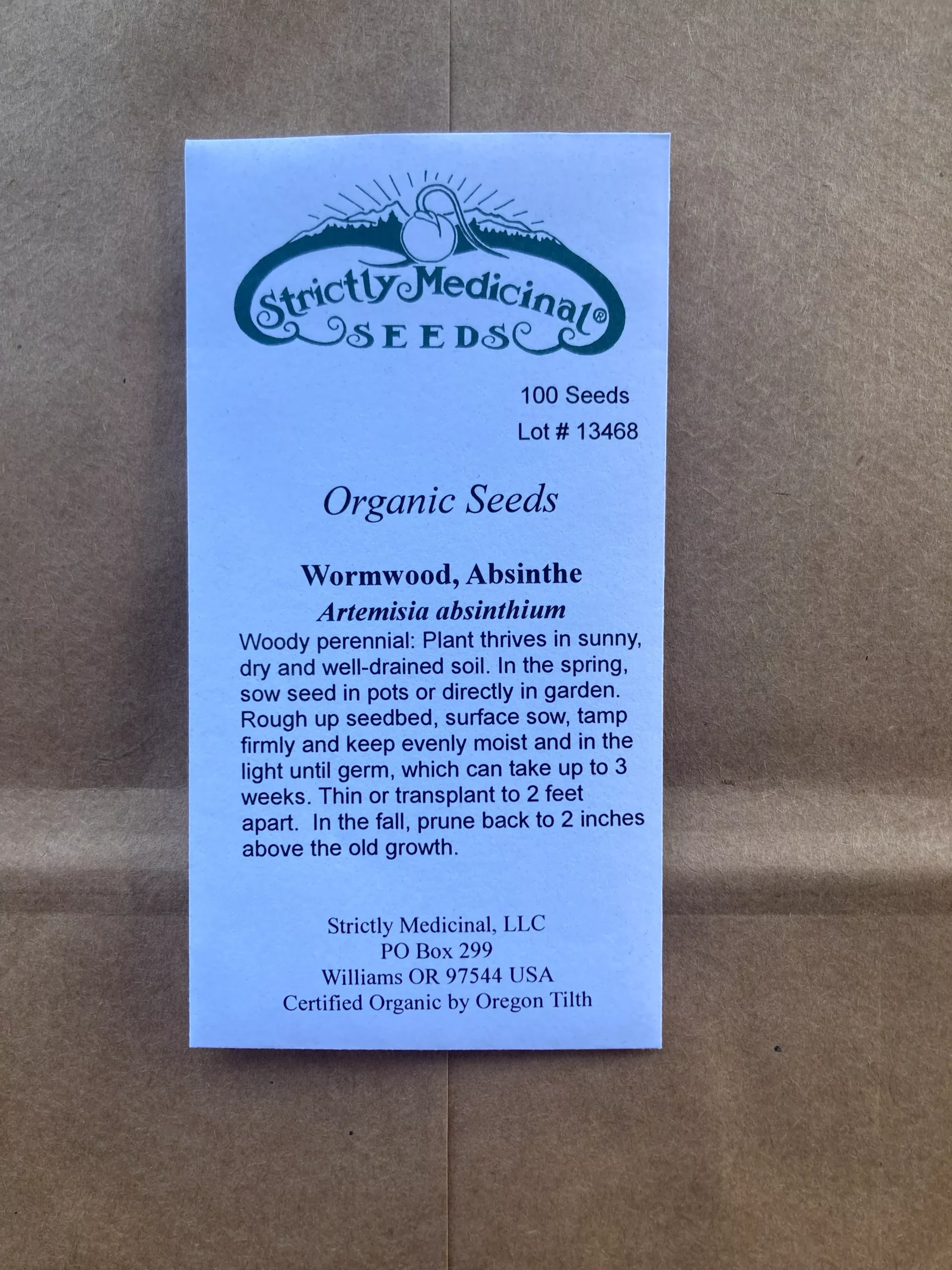 Seeds Wormwood, Absinthe
