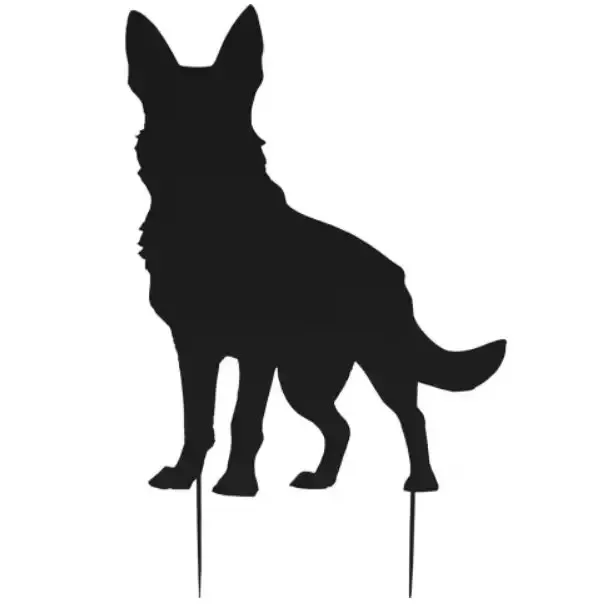 Shadow Yard Stake – German Shepherd