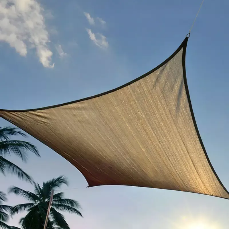 ShelterLogic Sun Shade Square Sail Sandstone