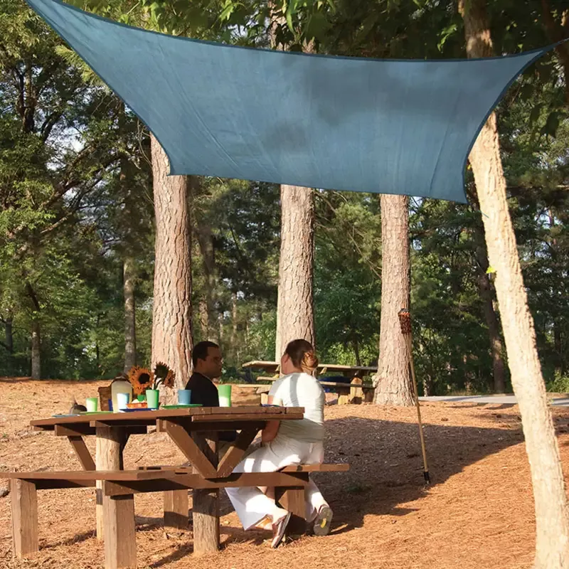 ShelterLogic Sun Shade Square Sail Sea Blue