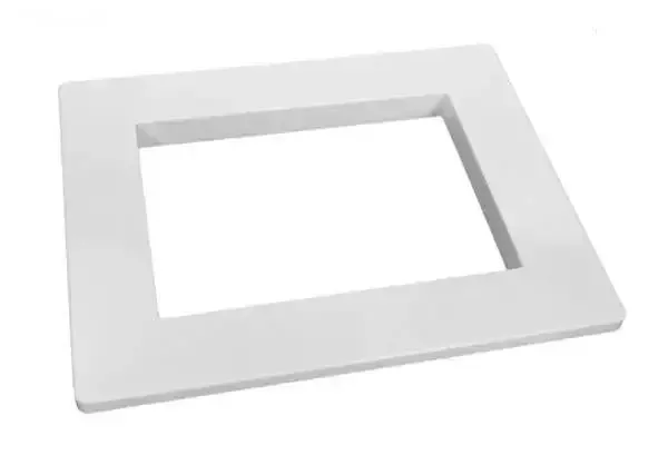 Skimmer Face Plate Cover Snap On White