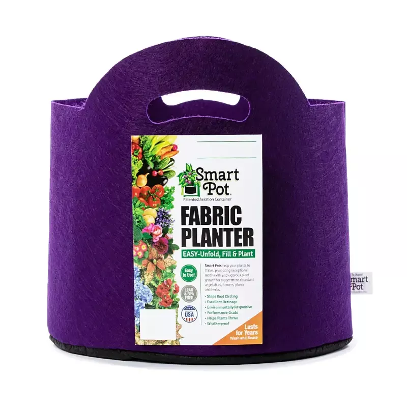 Smart Pot™ Bright Violet Small Fabric Planters