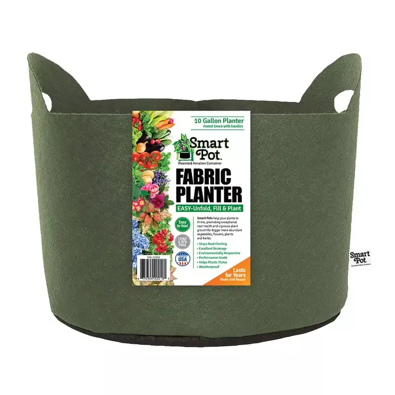 Smart Pot™ Forest Green Fabric Planters