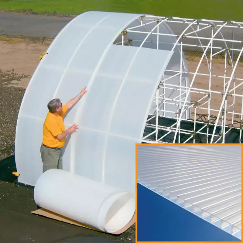 Solexx PRO 5mm Twinwall Plastic Panels – Bulk Roll – 63 in. x 300 ft.