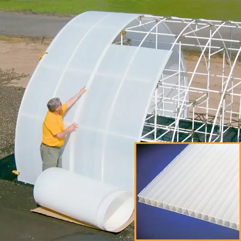 Solexx XP 3.5mm Twinwall Plastic Panels – bulk roll