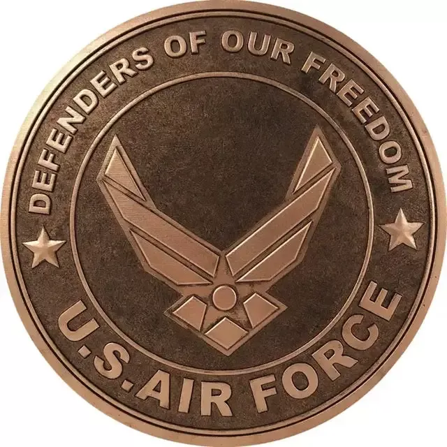 Spoontiques Air Force Bronze Stepping Stone