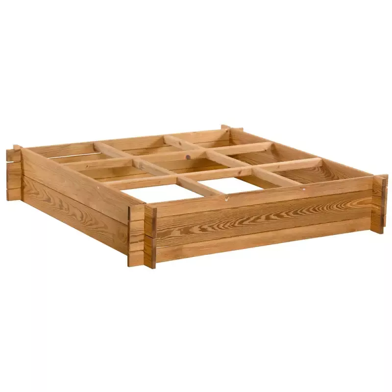 Square On-Ground Raised Bed