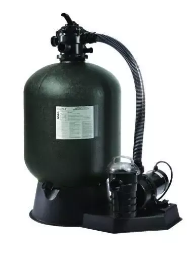 Sta-Rite 19″ Cristal-Flo II Sand Filter System with 1 HP Dynamo Pump 3′ Twist Lock Cord