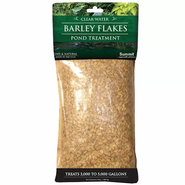 Summit Barley Flakes Pond Treatment-Treats 3 000 gallons