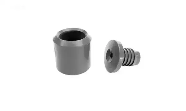 Sweep Hose, Jet w/Collar, Gray