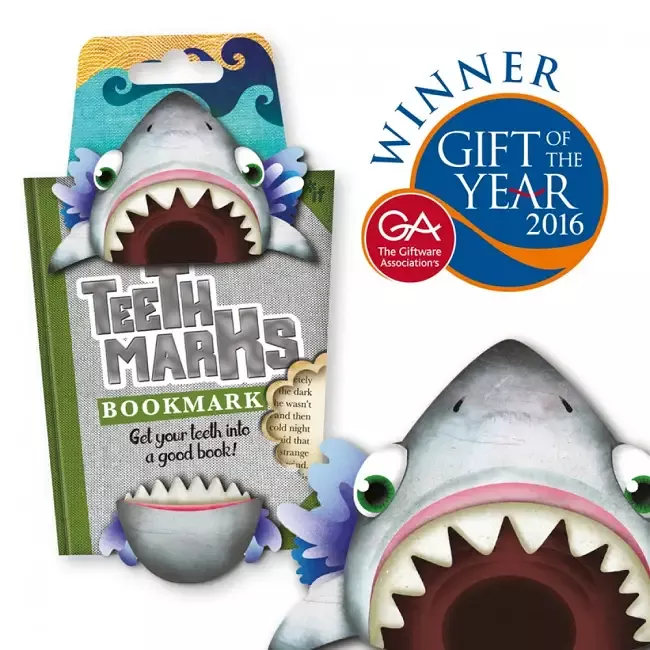 Teethmarks Bookmarks – Shark