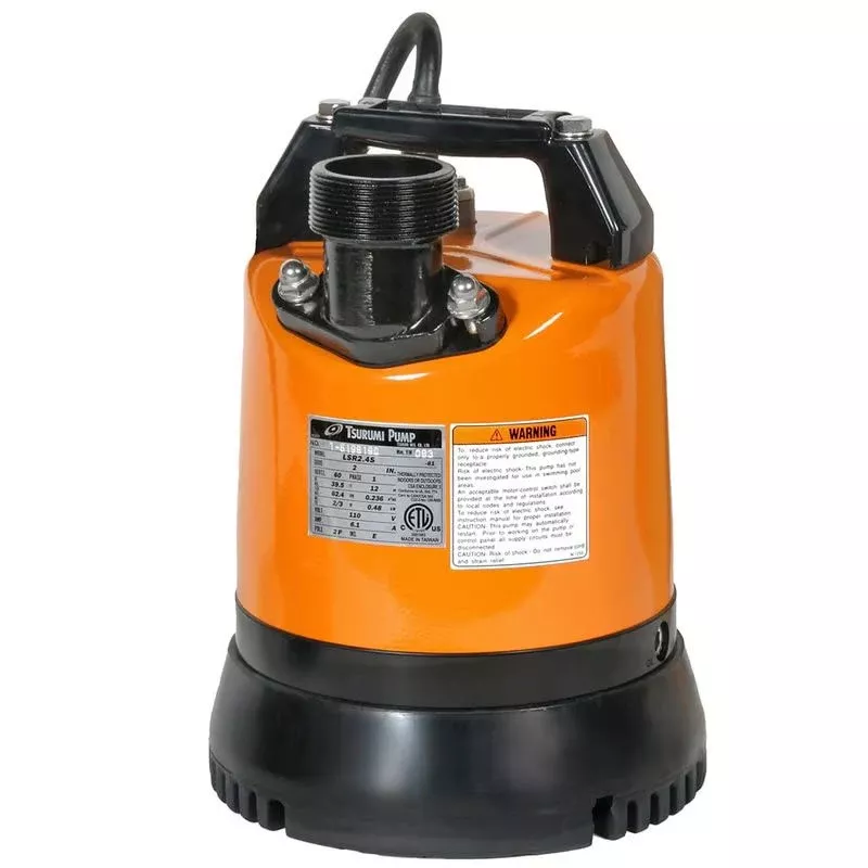 Tsurumi LSR2.4S Low Level Submersible Dewatering Pump