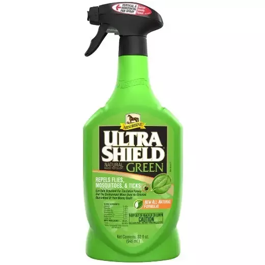 UltraShield™ Green Natural Fly Repellent – 32 oz. RTU