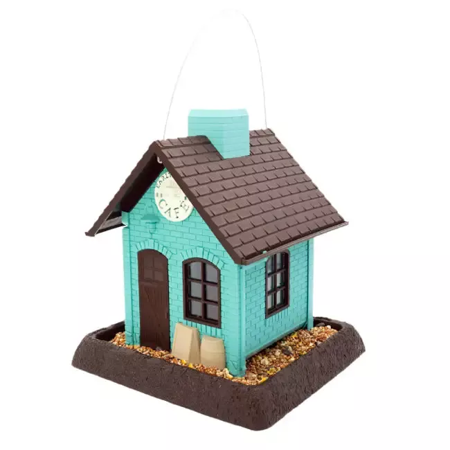 Village Collection Early Bird Café Birdfeeder