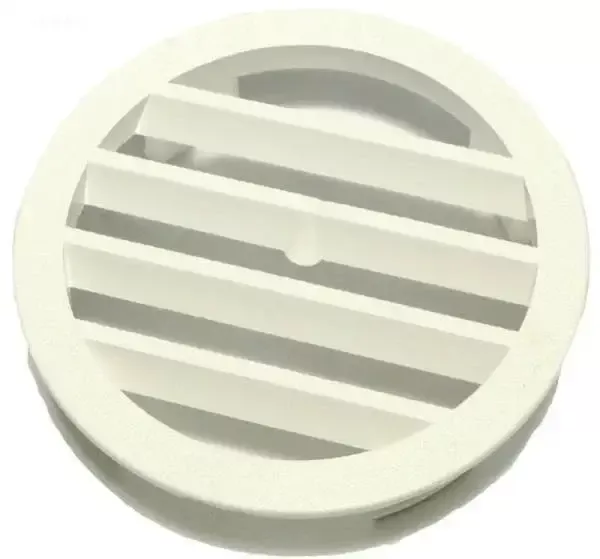 Wall Fitting Grate, White