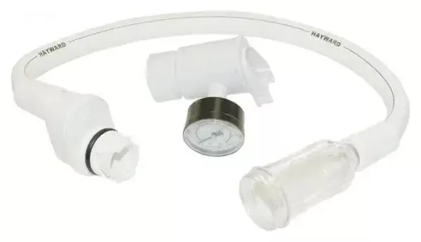 Wall Quick Connect Hose, Bottom In-Line Filter Assembly