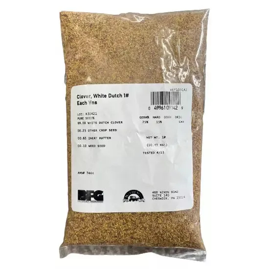 White Dutch Clover Seed
