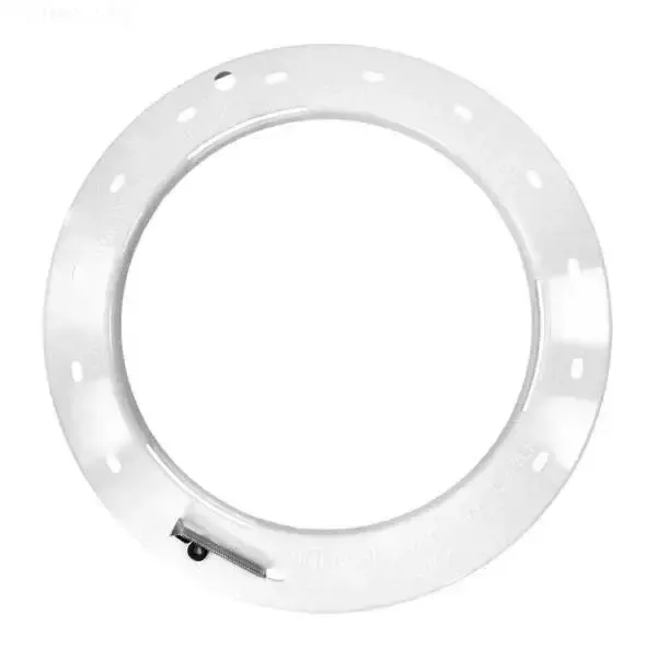 White Plastic Face Ring, Pool