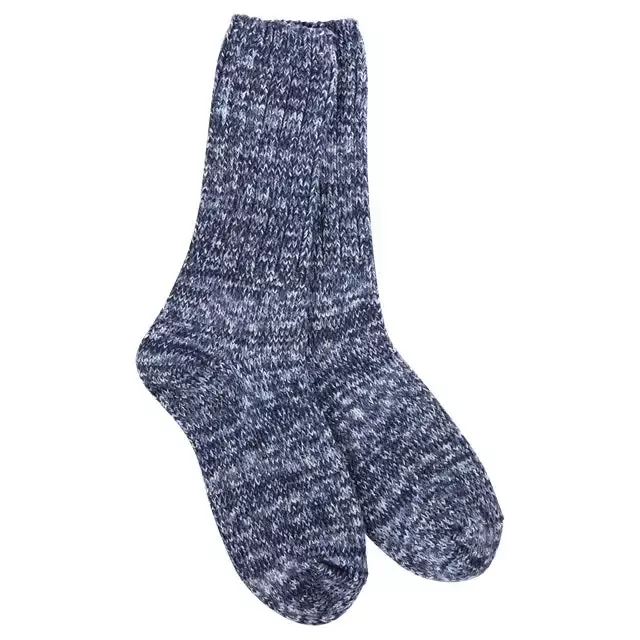World’s Softest Women’s Weekend Ragg Crew Sock, Denim