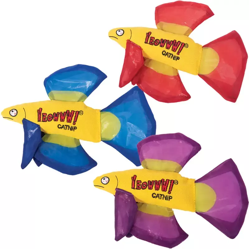 Yeowww! Catnip Mo Betta Fish Toy