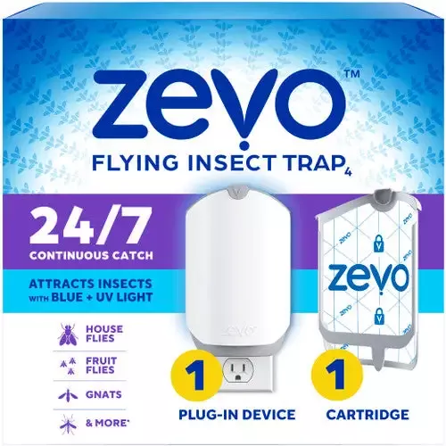 Zevo Flying Insect Trap Plug-In Starter Kit