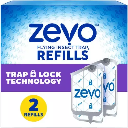 Zevo Flying Insect Trap Refill Pack – 2 Cartridges